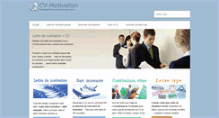Desktop Screenshot of cv-motivation.com